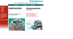 Desktop Screenshot of kabelbox.com