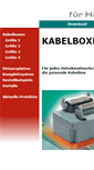 Mobile Screenshot of kabelbox.com