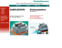 Tablet Screenshot of kabelbox.com